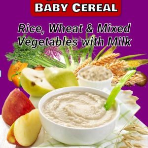 Sf Baby Cereal - Rice, Wheat & Mixed Vegetable With Milk